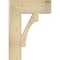 Ekena Millwork Westlake Block Rough Sawn Bracket, Douglas Fir, 6"W x 20"D x 28"H BKT06X20X28WTL05RDF - alternate 2
